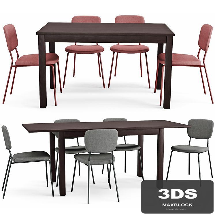 Table and chair Laneberg Karljan