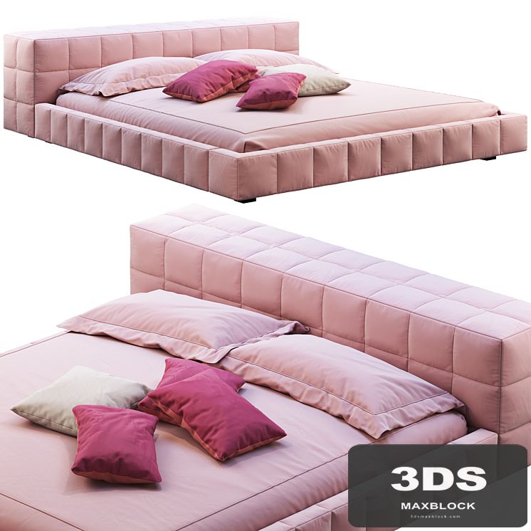 Bonaldo squaring bed