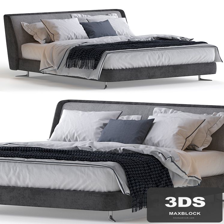 Minotti spencer bed