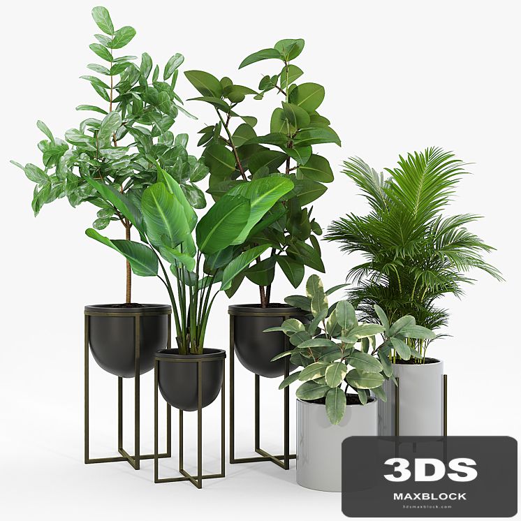 Manhart 2-Piece Iron Pot Planter Set