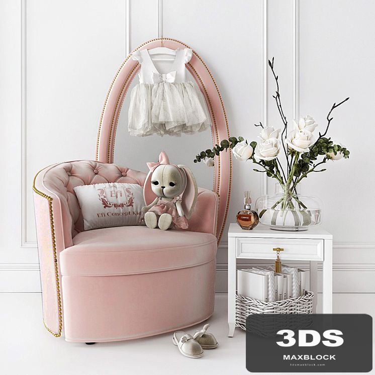 Furniture and decor for children's design