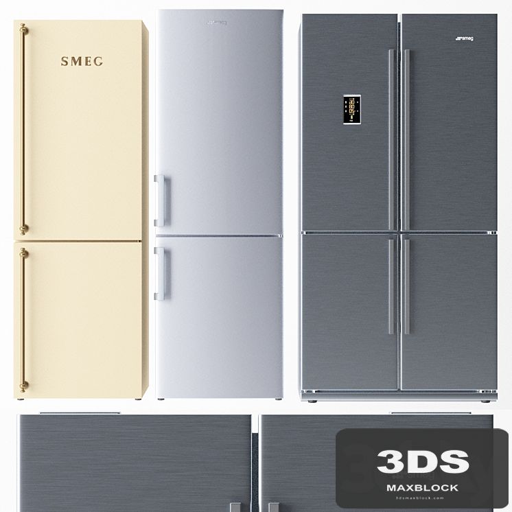 Set of refrigerators Smeg