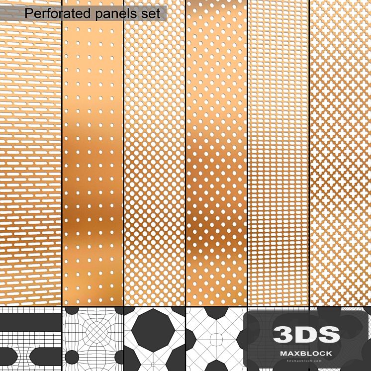Perforated panels