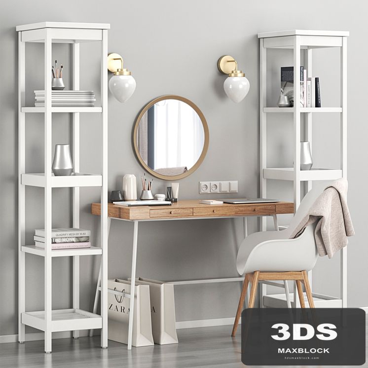 Womens IKEA dressing table and workplace