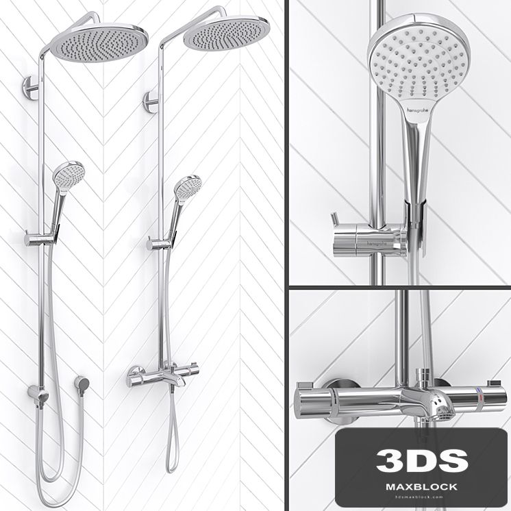 HANSGROHE shower systems | Croma Select S 280