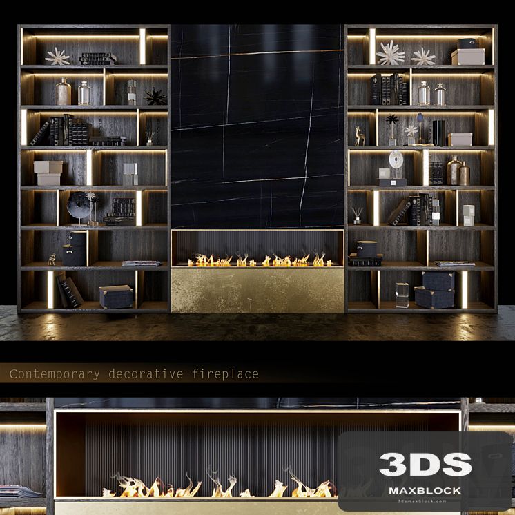decorative fireplace