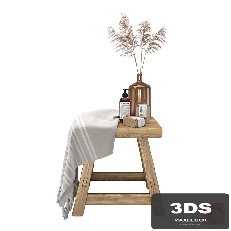 Bathroom décor set \ Bathroom Decor