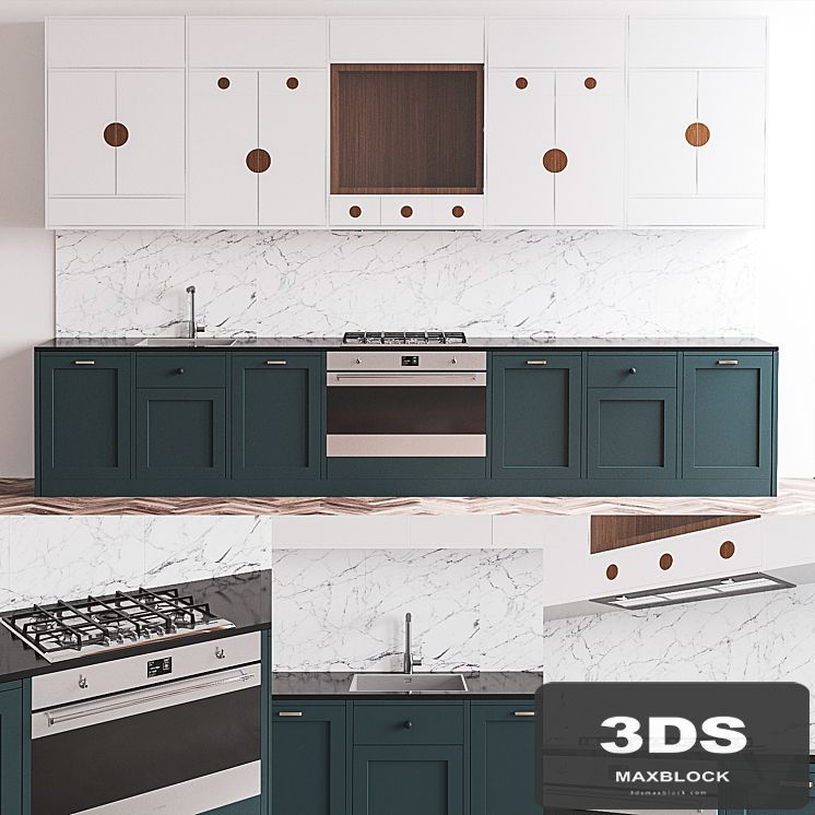 Modern kitchen colombe