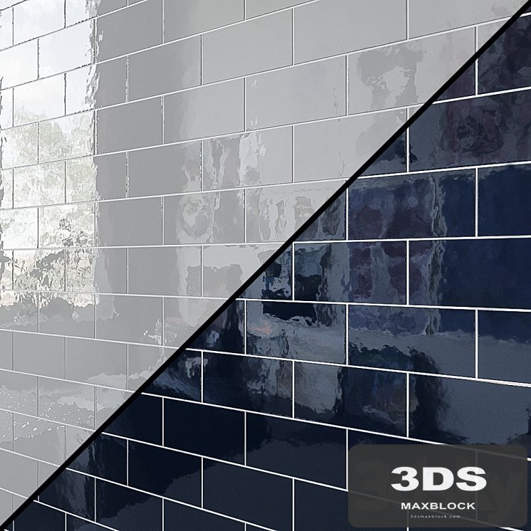 Ceramic wall tile EQUIPE VILLAGE 6.5x13.2 cm 15 colors