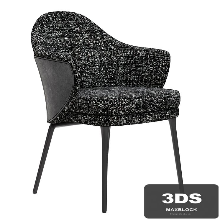 Minotti angie dining chair