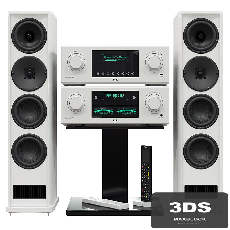 Acoustic system T + A. MP 3100 HV PA 3100 HV.