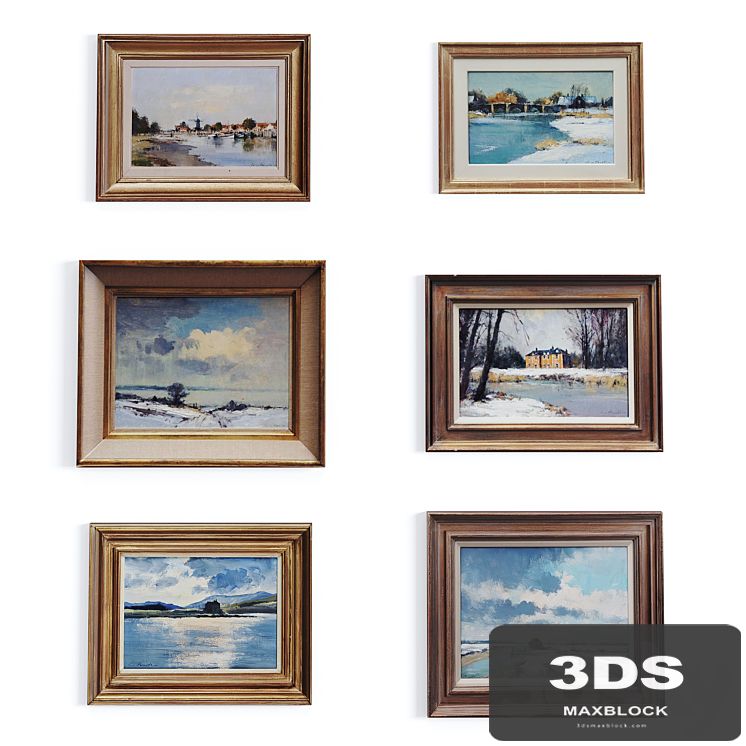 Paintings Set by Ian Houston