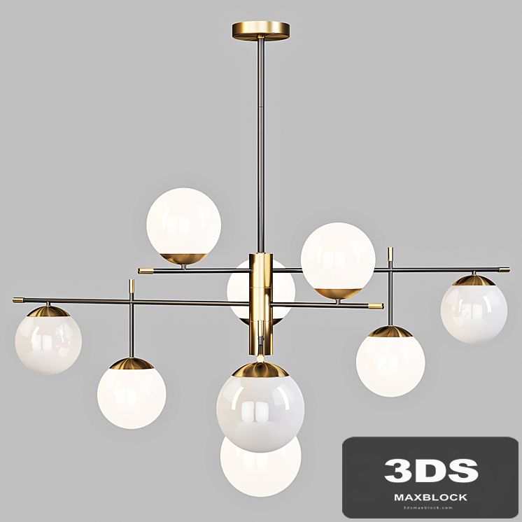 Maytoni: Pendant Lamp - Nostalgia (MOD048PL-09G)