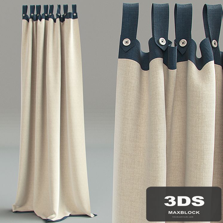 Shade buttoned