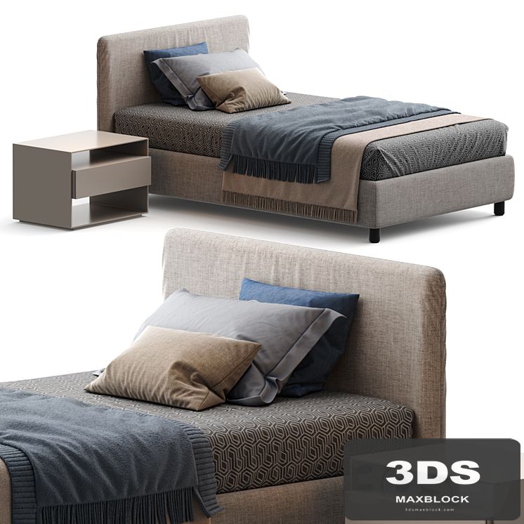 Flou bed notturno