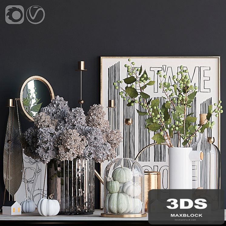 Autumn decorative set 6