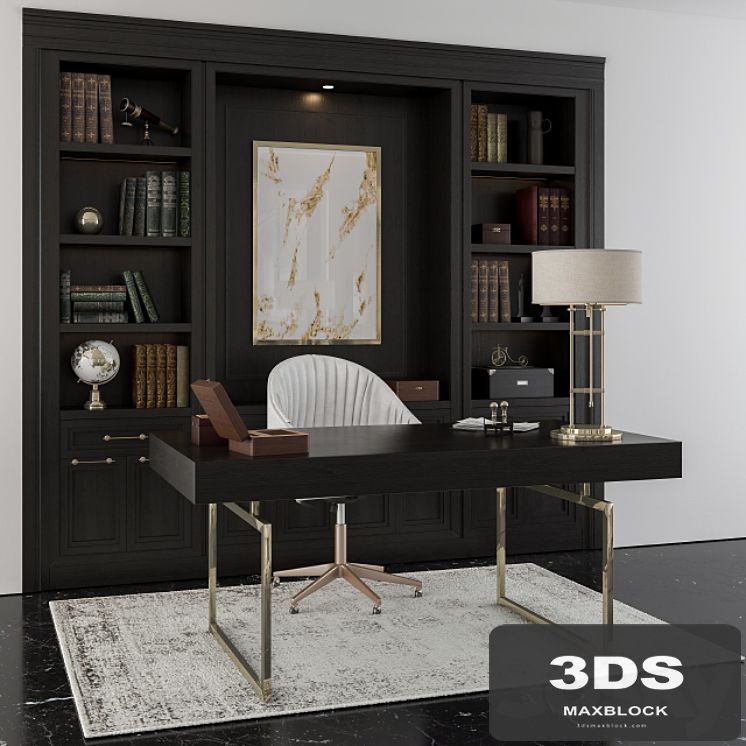 classic office furniture boss room
