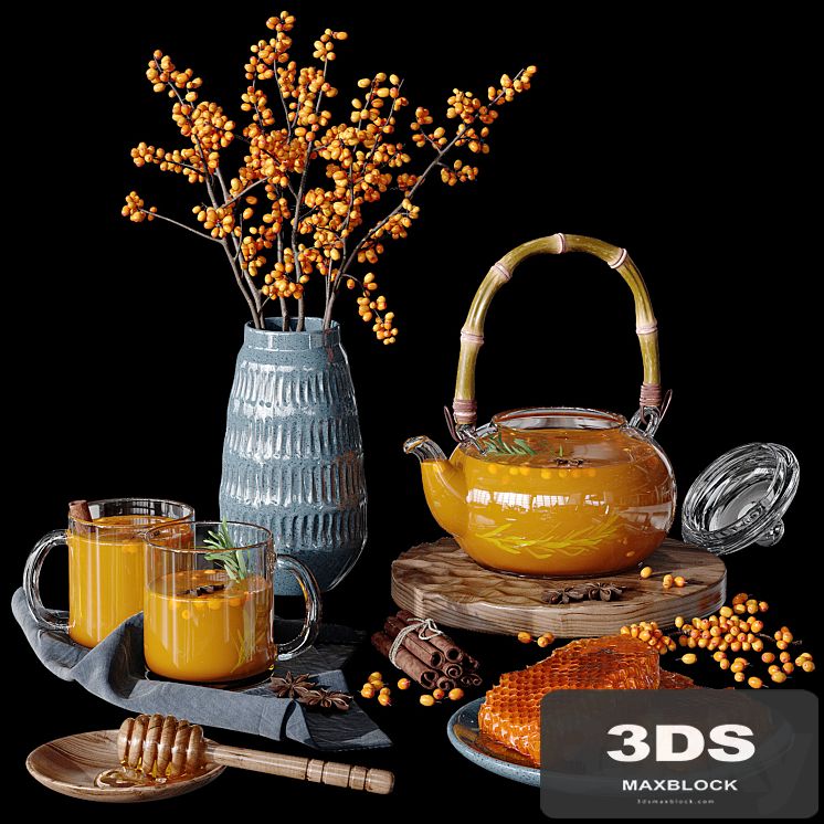 Honeycomb decorative set