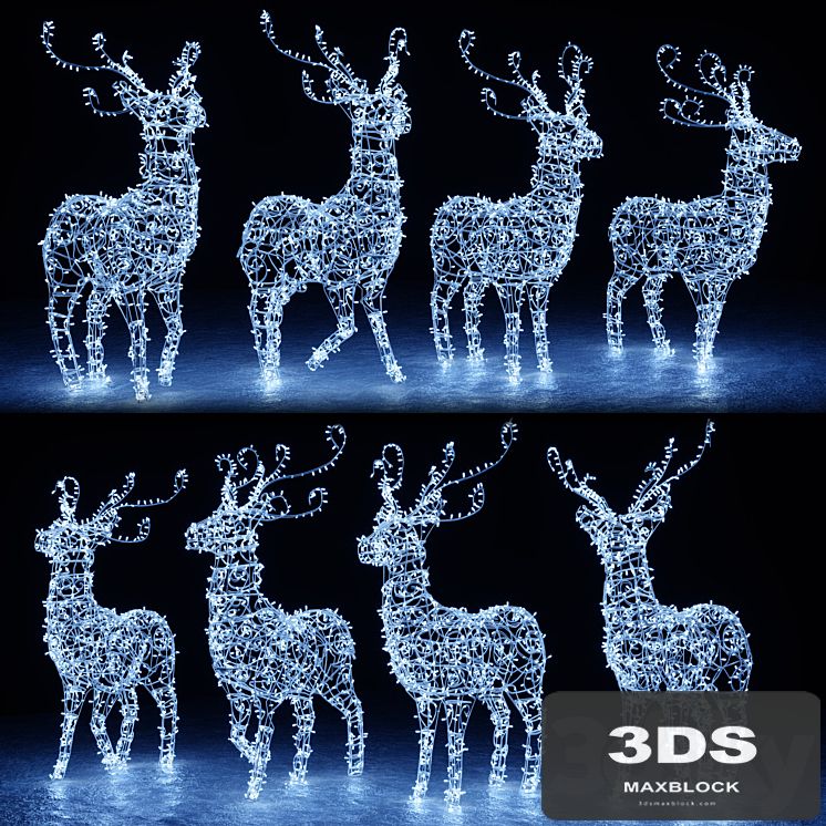 Christmas deer