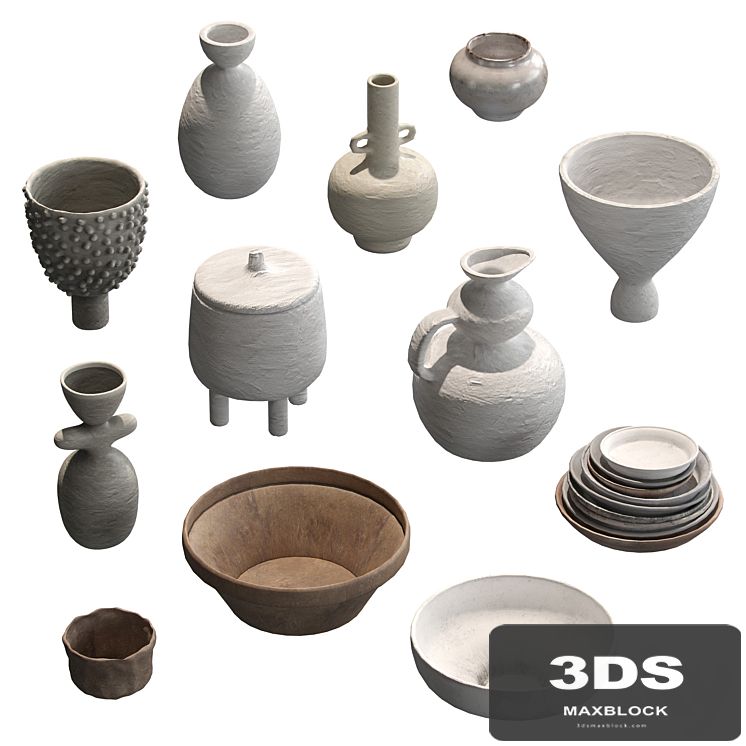 Pottery set v1