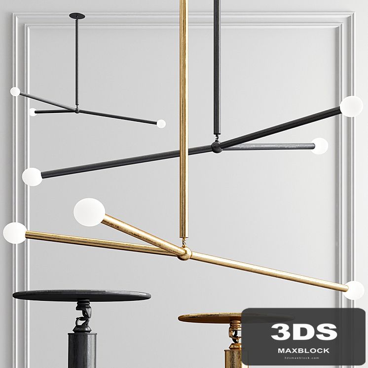 Apparatus Arrow Chandelier