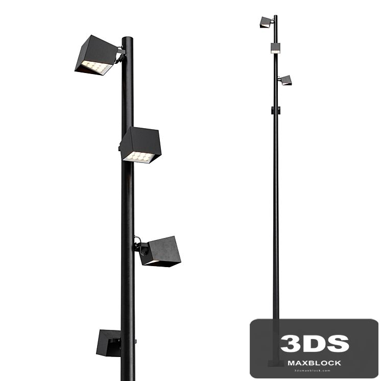 Street floodlight Fobos Alfresco 6m
