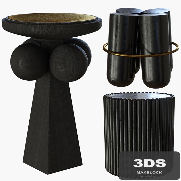 Side tables collection # 4