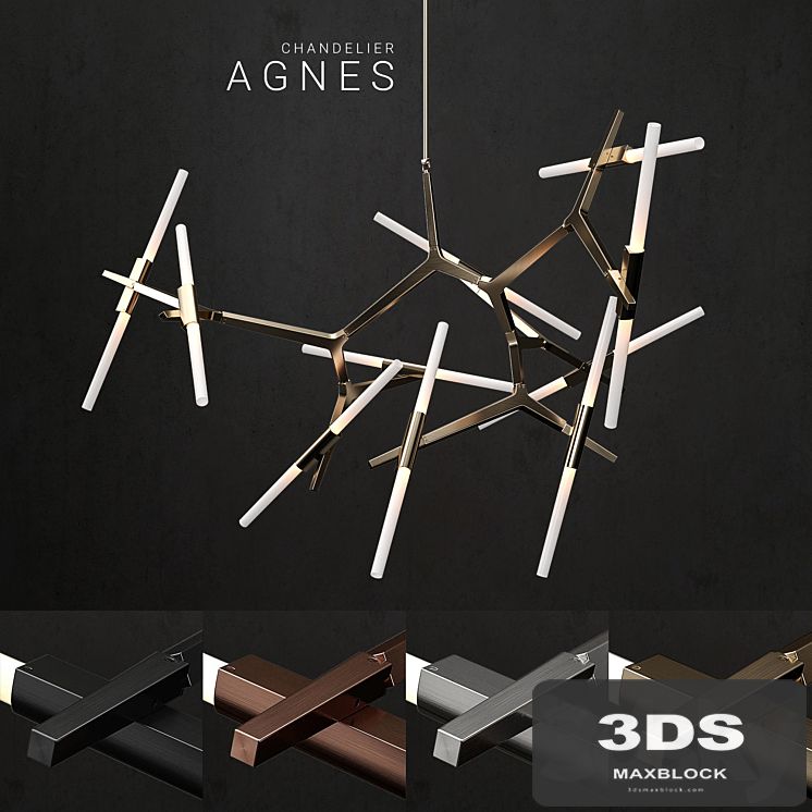 Chandelier agnes 20 lights