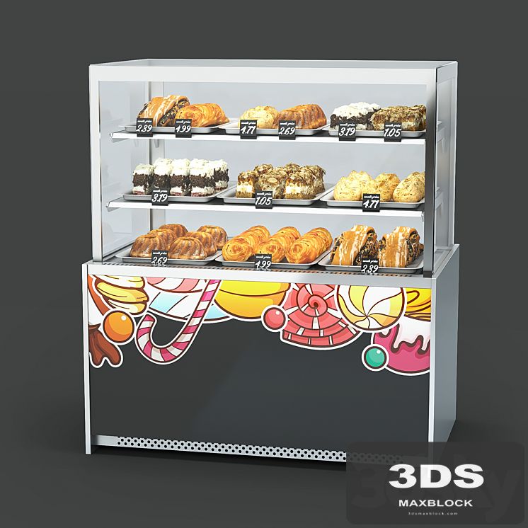 Sweets stand