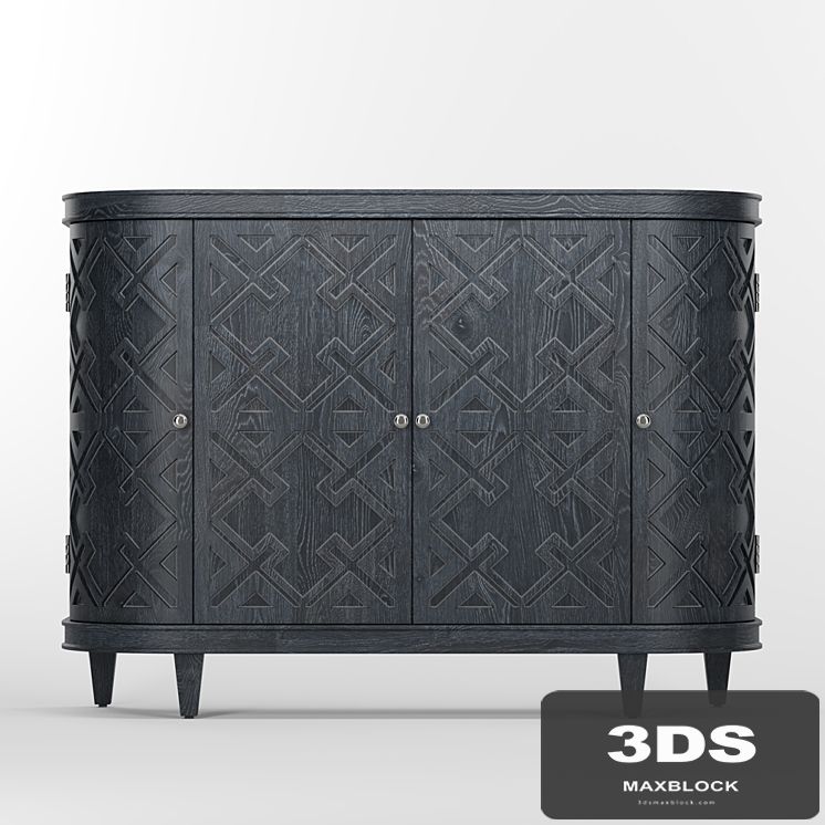 Dresser gray Maya Dantone Home
