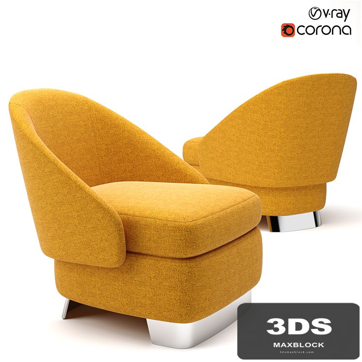 Minotti lawson armchair