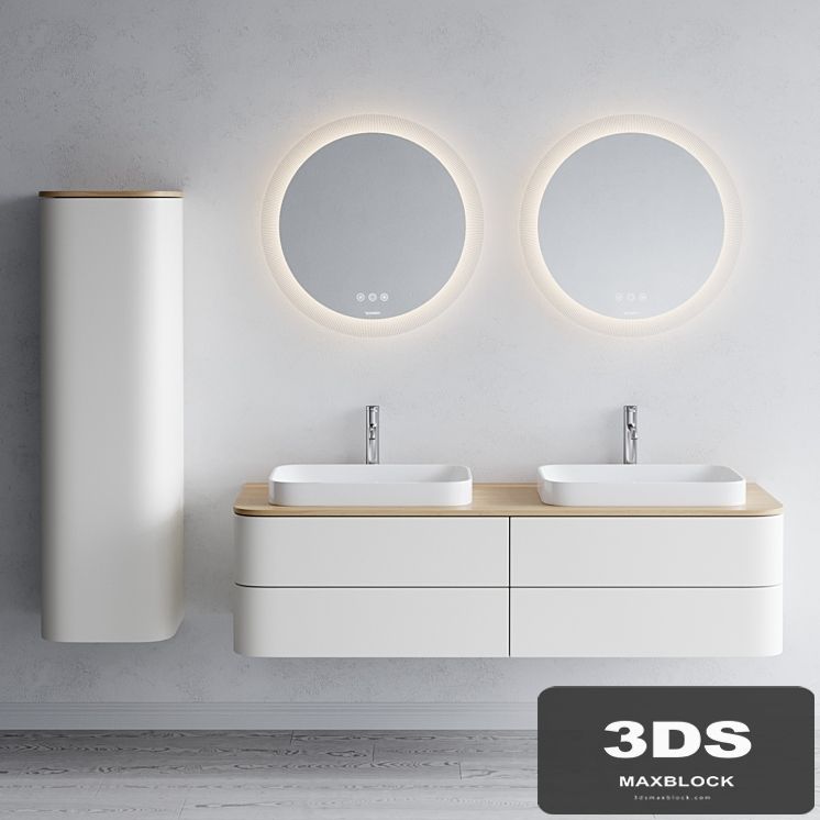 Duravit HAPPY D.2 PLUS | Double vanity unit