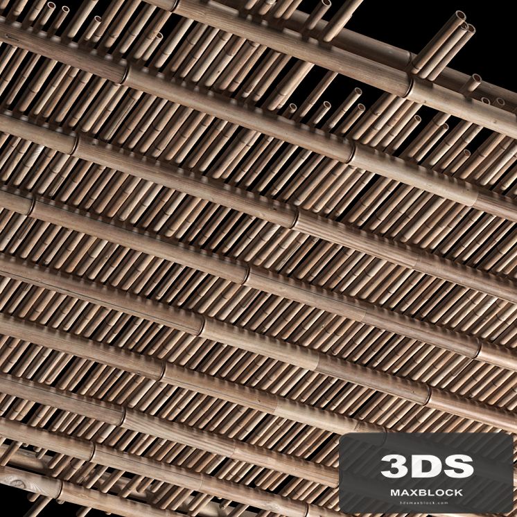 Bamboo ceiling