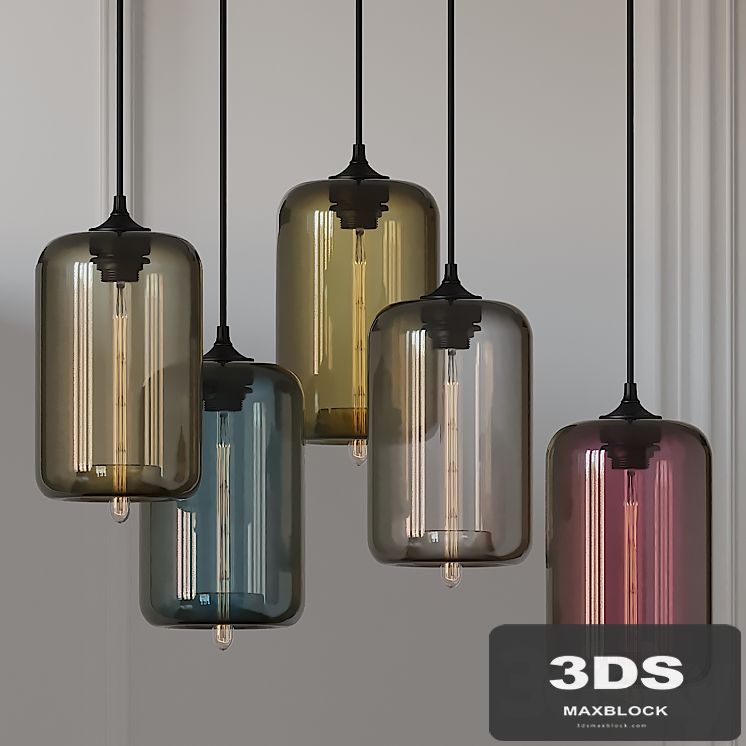 Pod Pendant Lamp Designed by Jeremy Pyles for Niche 5 Colors
