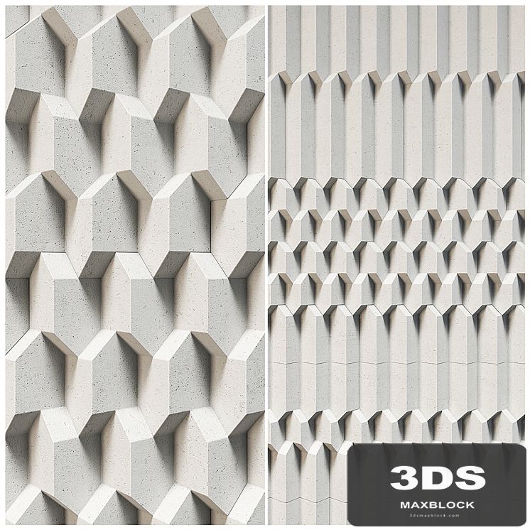 3D Panels Giovanni Barbieri Trifaces