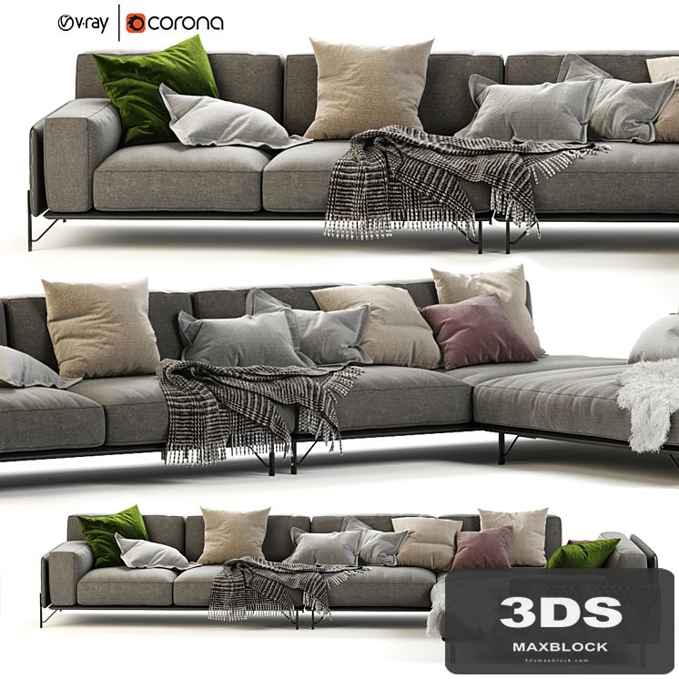 Kris Sofa by DITRE ITALIA