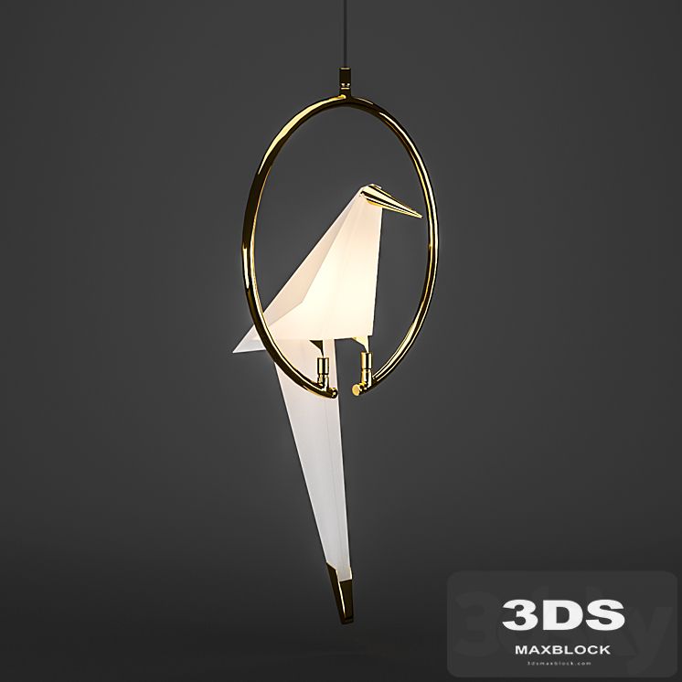 Pendant lamp BLS 11978 Origami Bird