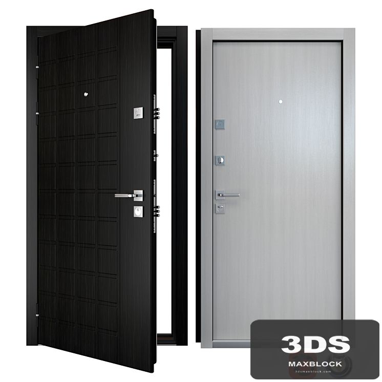 Entrance metal door Grid (Zimen)