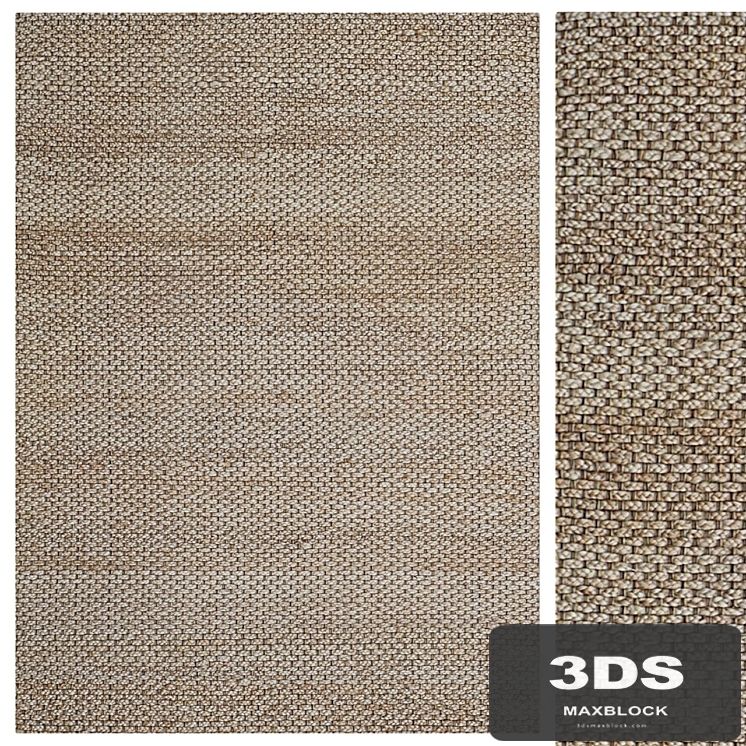 Natural Desert Handwoven Jute Rug