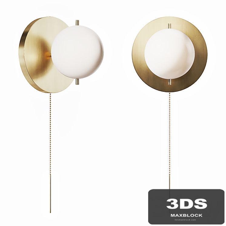 Postmodern wall lamp SIGNAL SCONCE