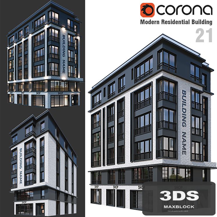Modern Residential Building 21