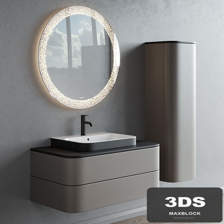 Duravit HAPPY D.2 PLUS | Single vanity unit