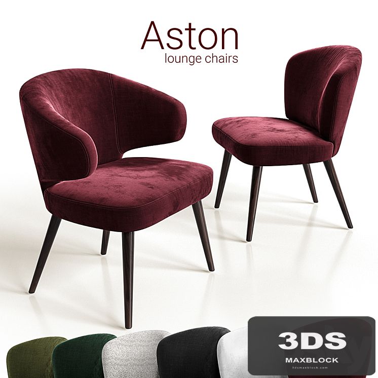 Chairs lounge Minotti Aston