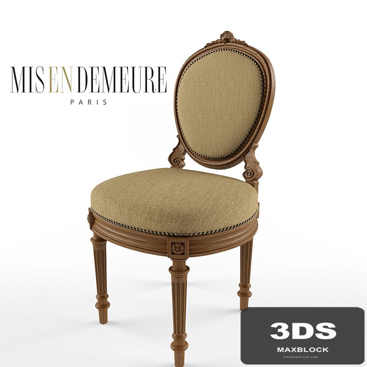Chair Mis en demeure Neuville oak nu