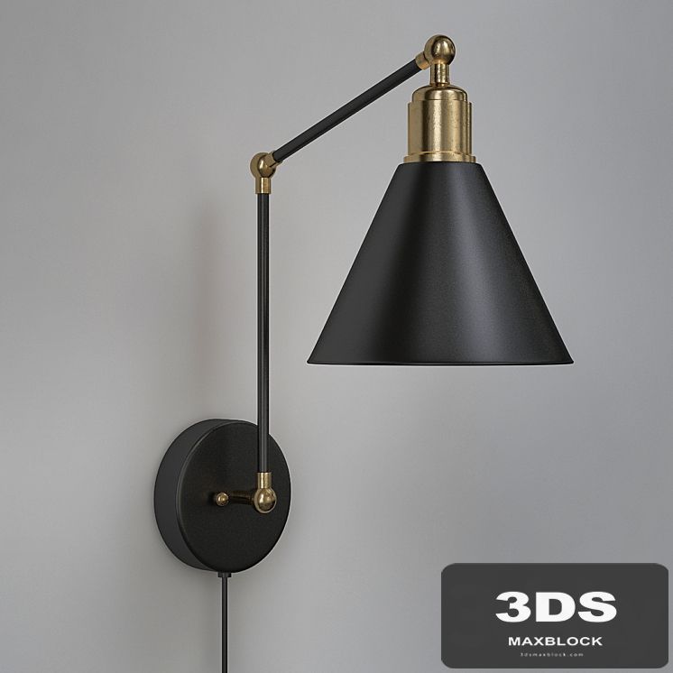 Wall mounted IKEA lamps