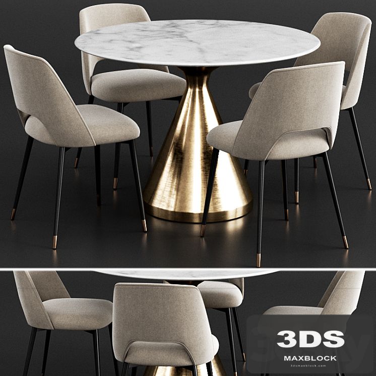 Coco Republic & West Elm  Dinning Set