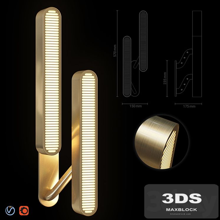 Colt Double Wall Light