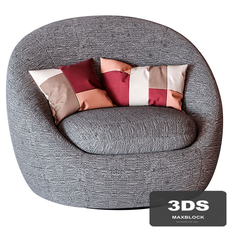 West Elm Cozy Swivel Chair