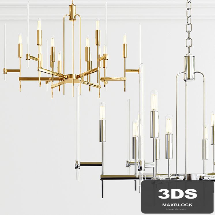 Bari 12 light chandelier