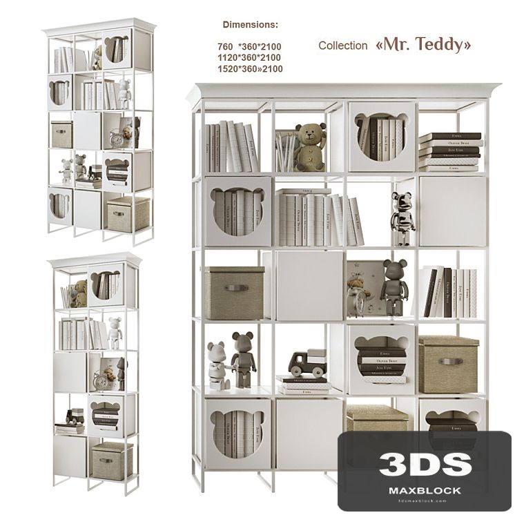 EFI Kid Concept / Mr. Teddy shelving